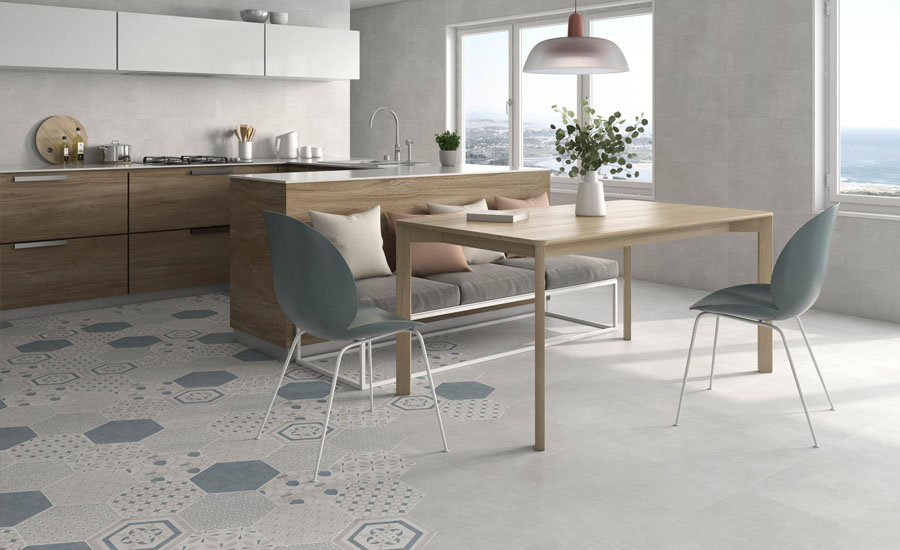 Hexagon tiles