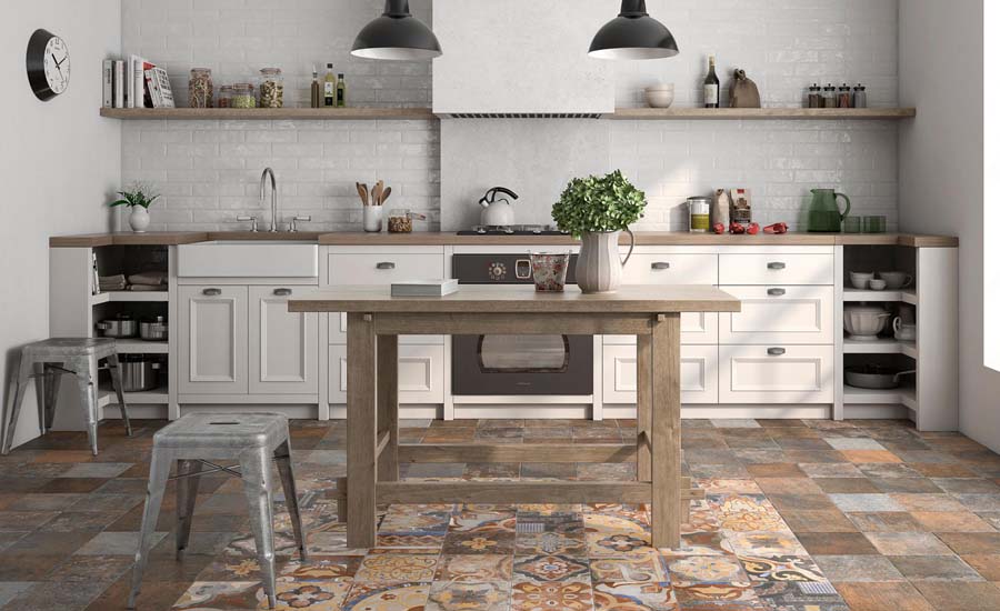 Rustic artisan tiles