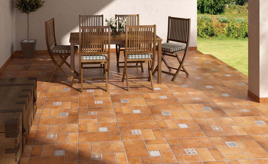 Terracotta tiles