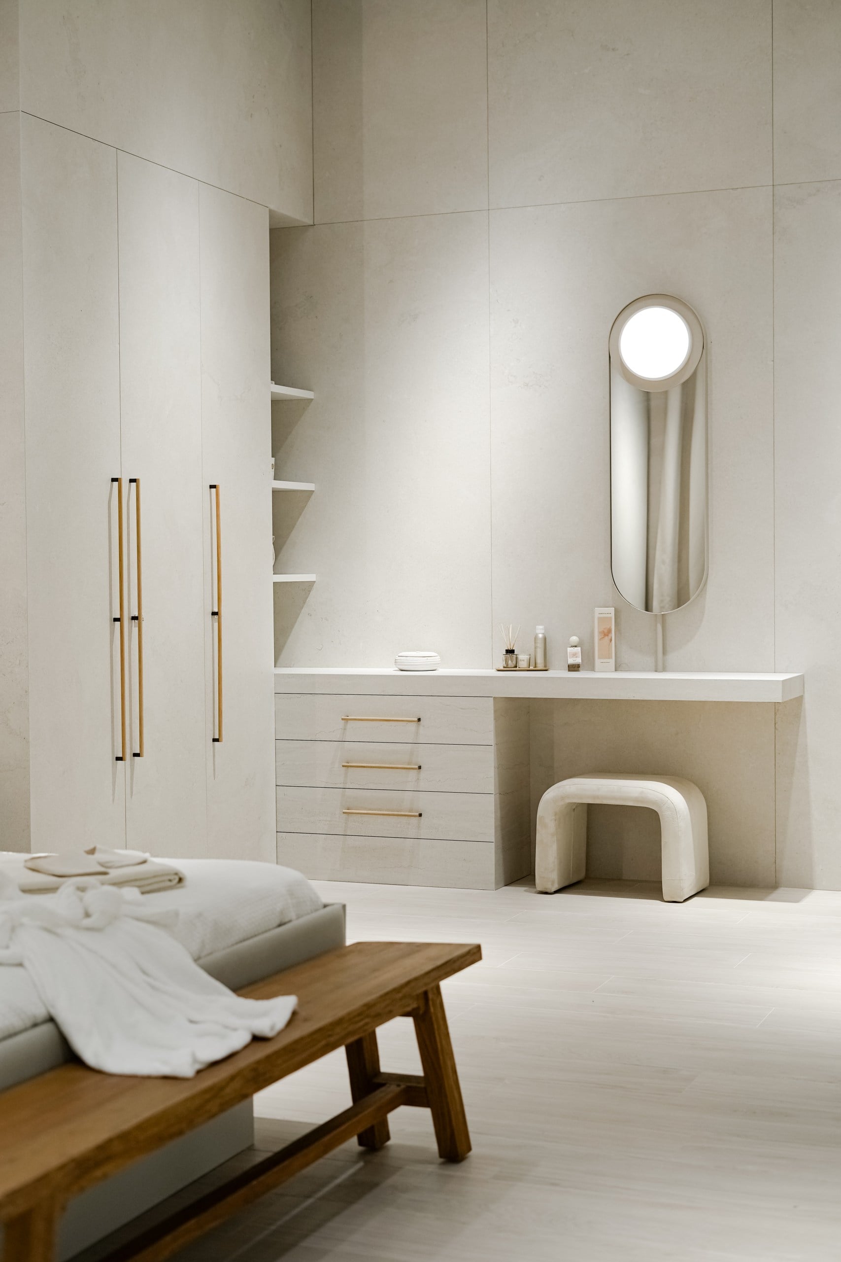 White bedroom
